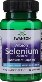 Селен SWANSON Albion Selenium (90 капсул) 