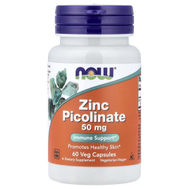 Цинк Пиколинат Now Zinc Picolinate (60 капсул) 