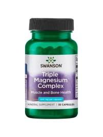 Комплексный Магний SWANSON Triple Magnesium Complex (30 капсул) 
