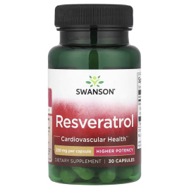 Ресвератрол SWANSON Resveratrol (30 капсул) 