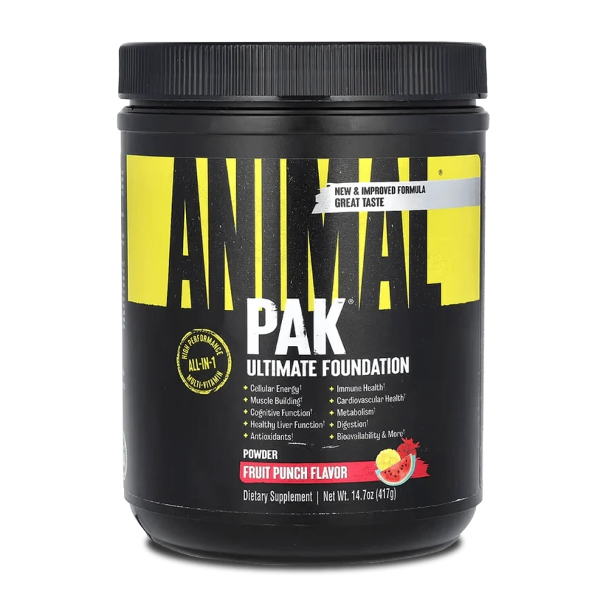 Витаминно-минеральный комплекс Universal Nutrition Animal Pak Powder (порошковый) 417 гр фото 1